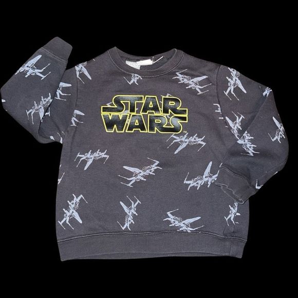 Zara Kids Star Wars Sweat Shirt Size 110 CM US 4/5 - Picture 1 of 4